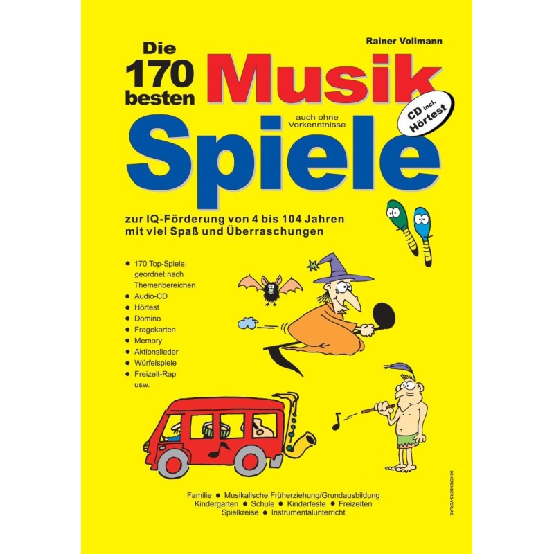 Die 170 besten Musikspiele